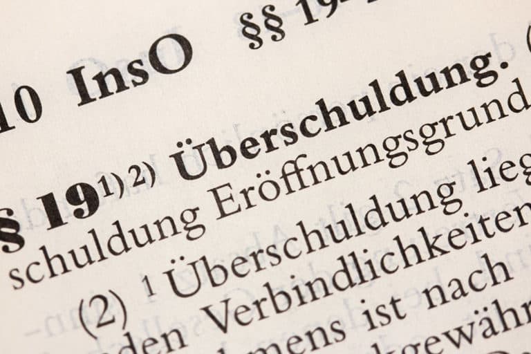 Die InsO (Insolvenzordnung)