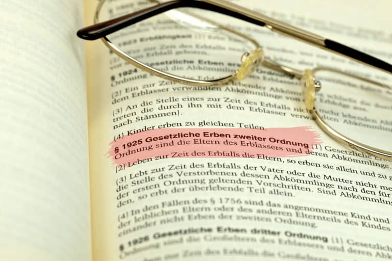 Erbfolge ohne Kinder