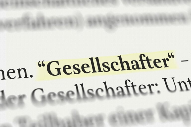 Gesellschafterdarlehen