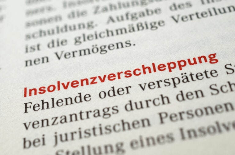 Insolvenzverschleppung GmbH
