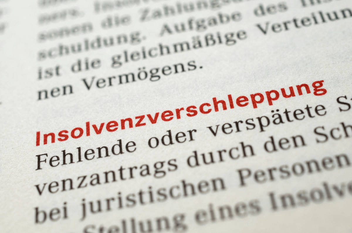 Insolvenzverschleppung Gmbh
