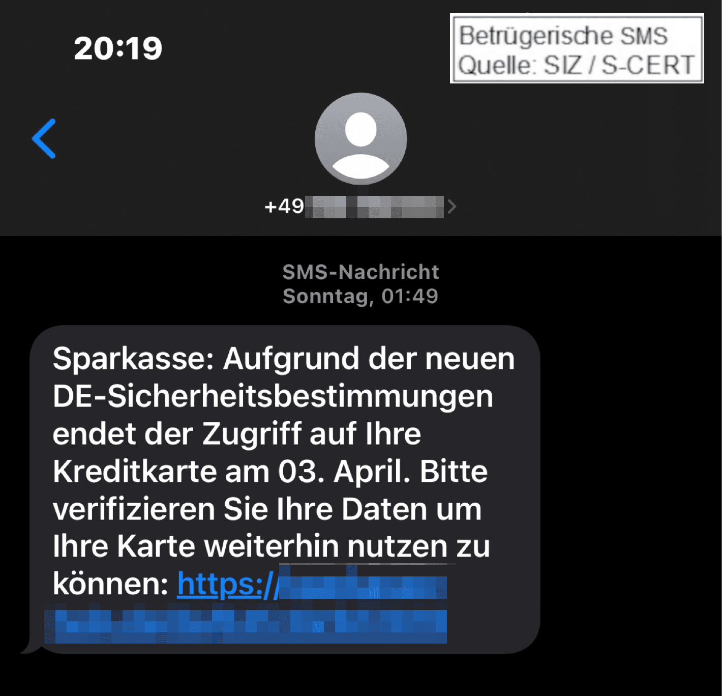 Sparkasse SMS Kreditkarte Verifizieren