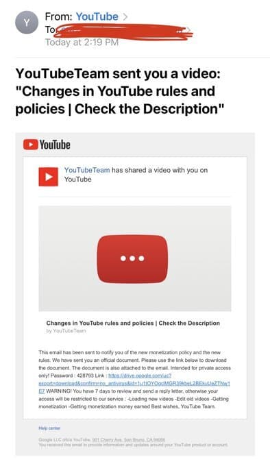 YouTube changes rules download