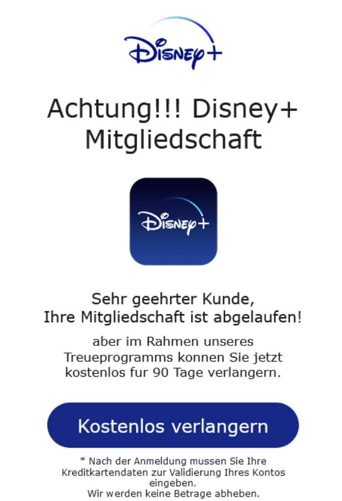 Disney Plus Mitgliedschaft ausgelaufen kostenlos verlängern