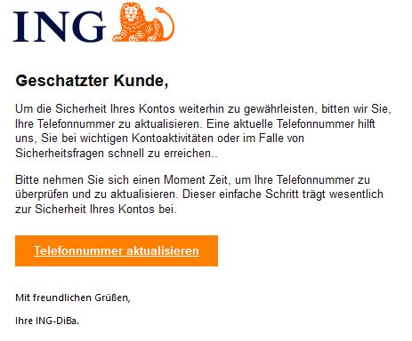 ING Phishing